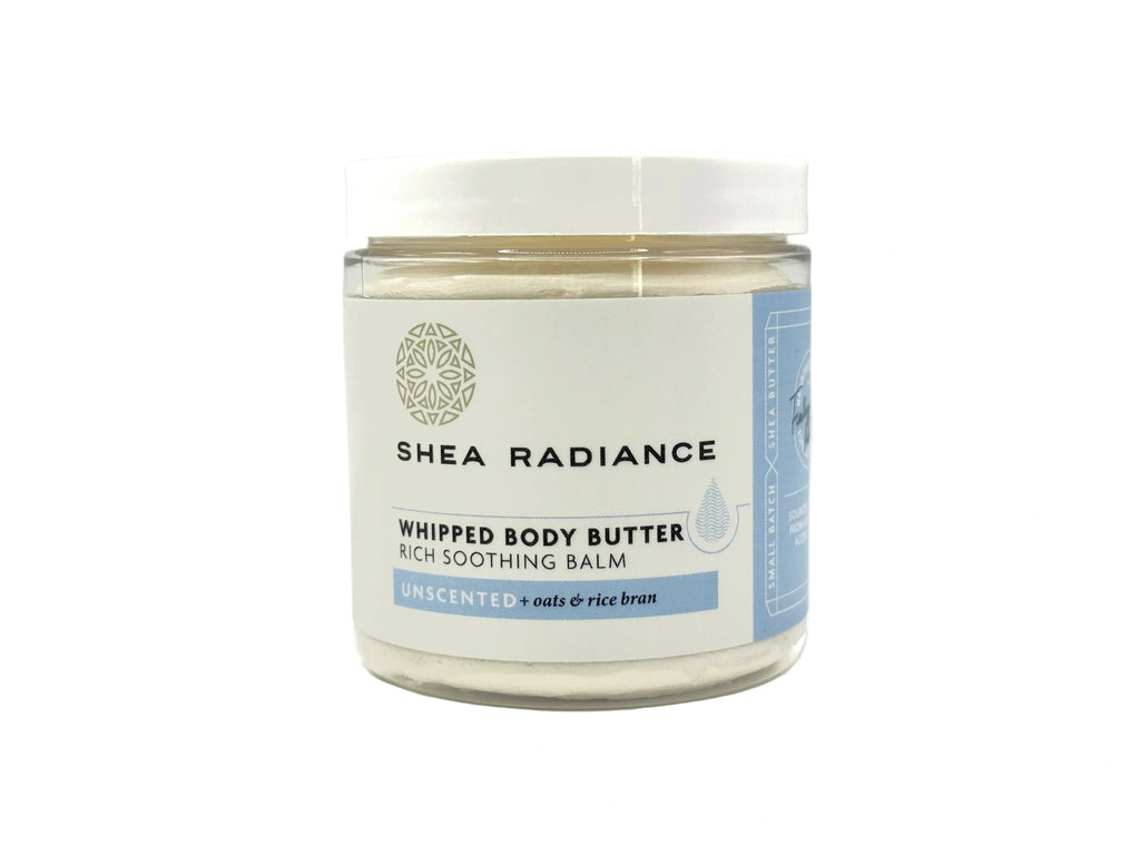 Whipped Shea Body Butter with Colloidal Oatmeal | For Dry, Sensitive and Eczema-Prone Skin