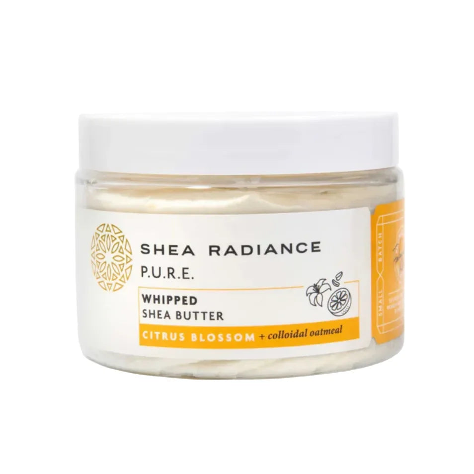 Whipped Shea Body Butter with Colloidal Oatmeal | For Dry, Sensitive and Eczema-Prone Skin
