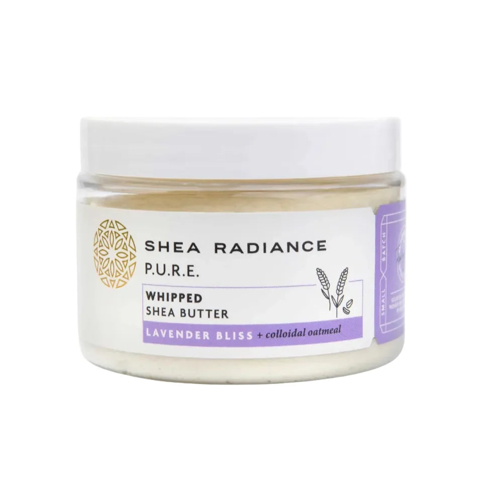 Whipped Shea Body Butter with Colloidal Oatmeal | For Dry, Sensitive and Eczema-Prone Skin