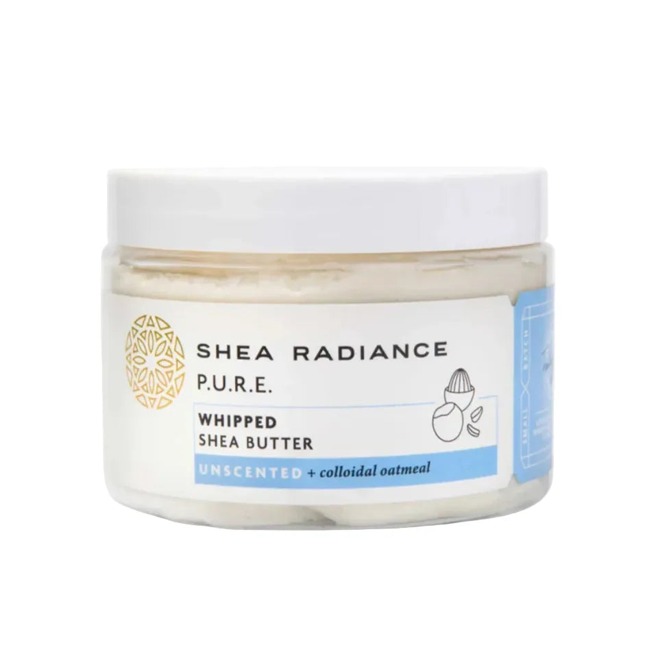 Whipped Shea Body Butter with Colloidal Oatmeal | For Dry, Sensitive and Eczema-Prone Skin