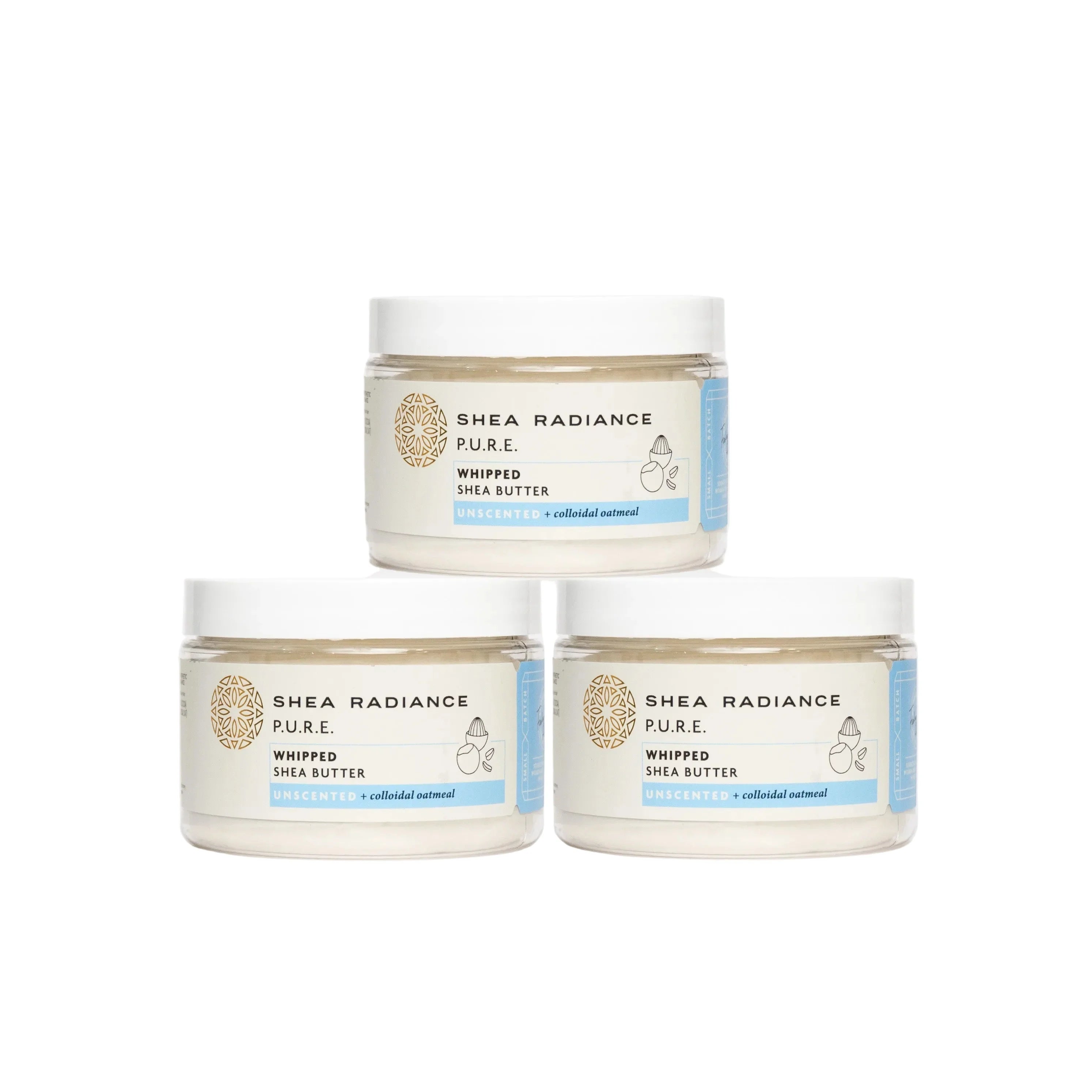 Whipped Shea Body Butter with Colloidal Oatmeal | For Dry, Sensitive and Eczema-Prone Skin